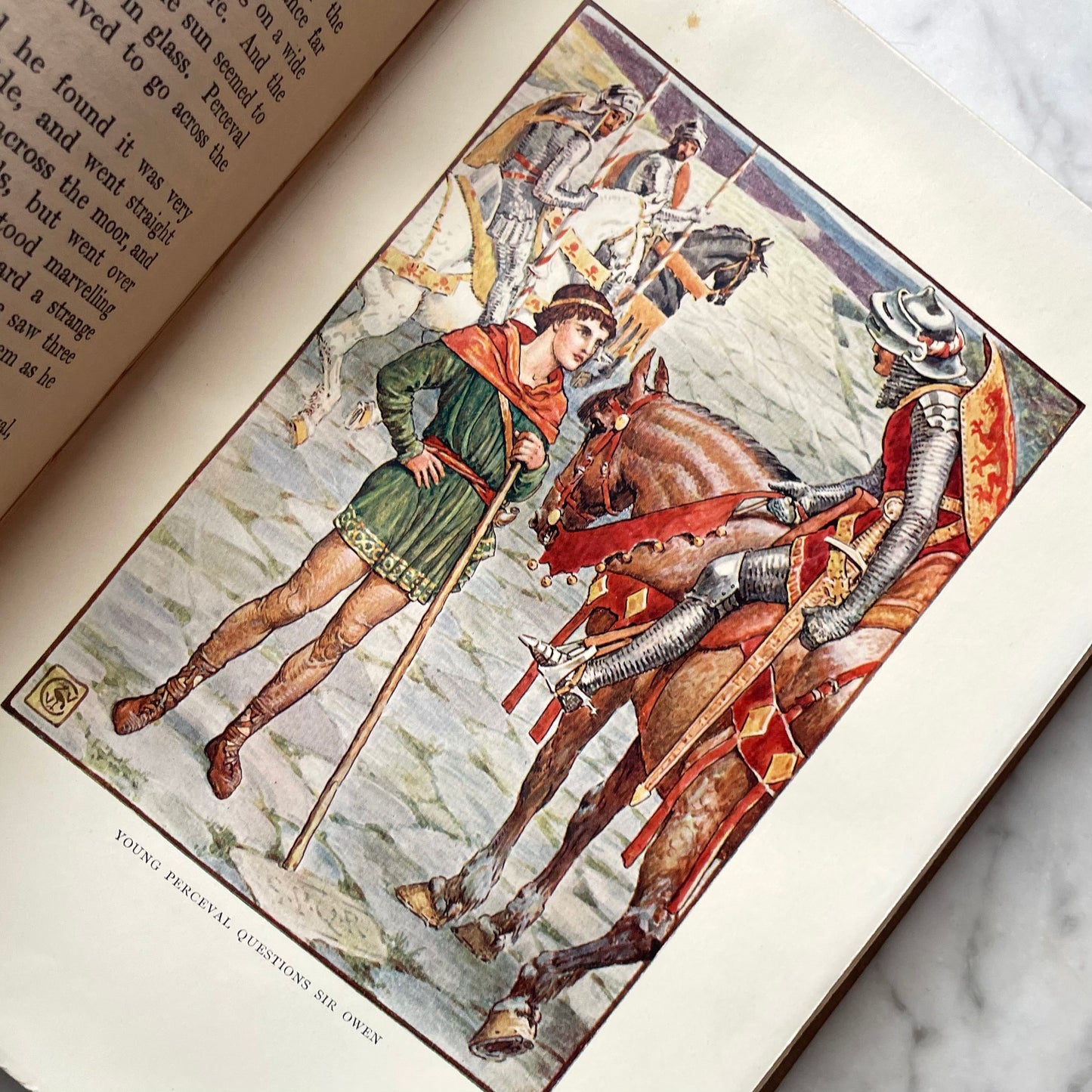 King Arthur’s Knights | Walter Crane | 1911