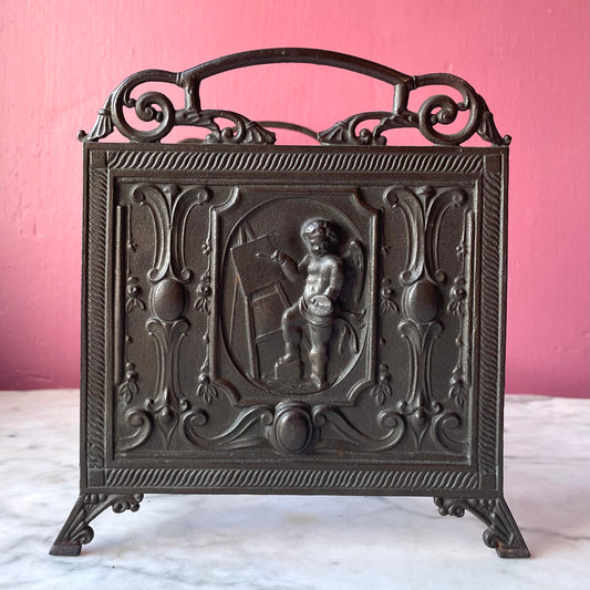 Antique Cupid Book Rack