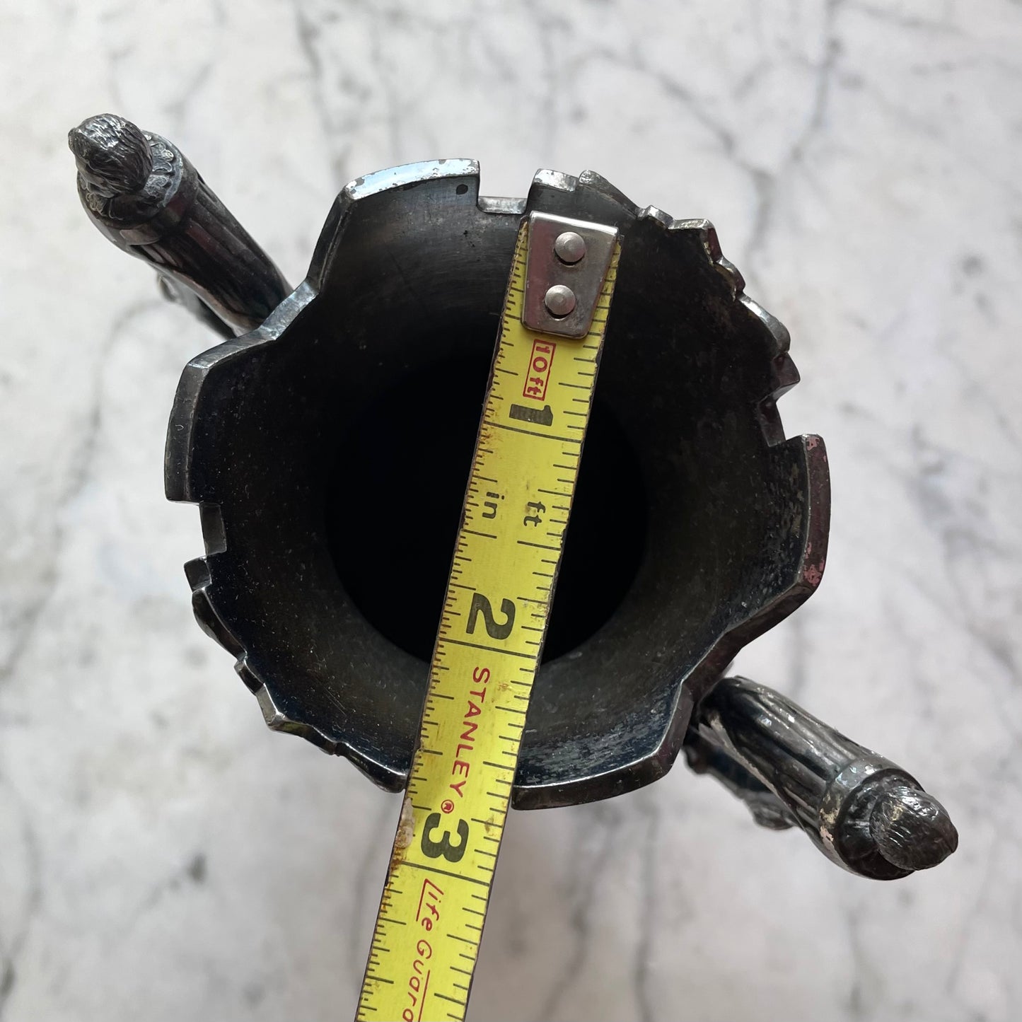 Victorian Wilcox Silverplate Pot | Cauldron Shape