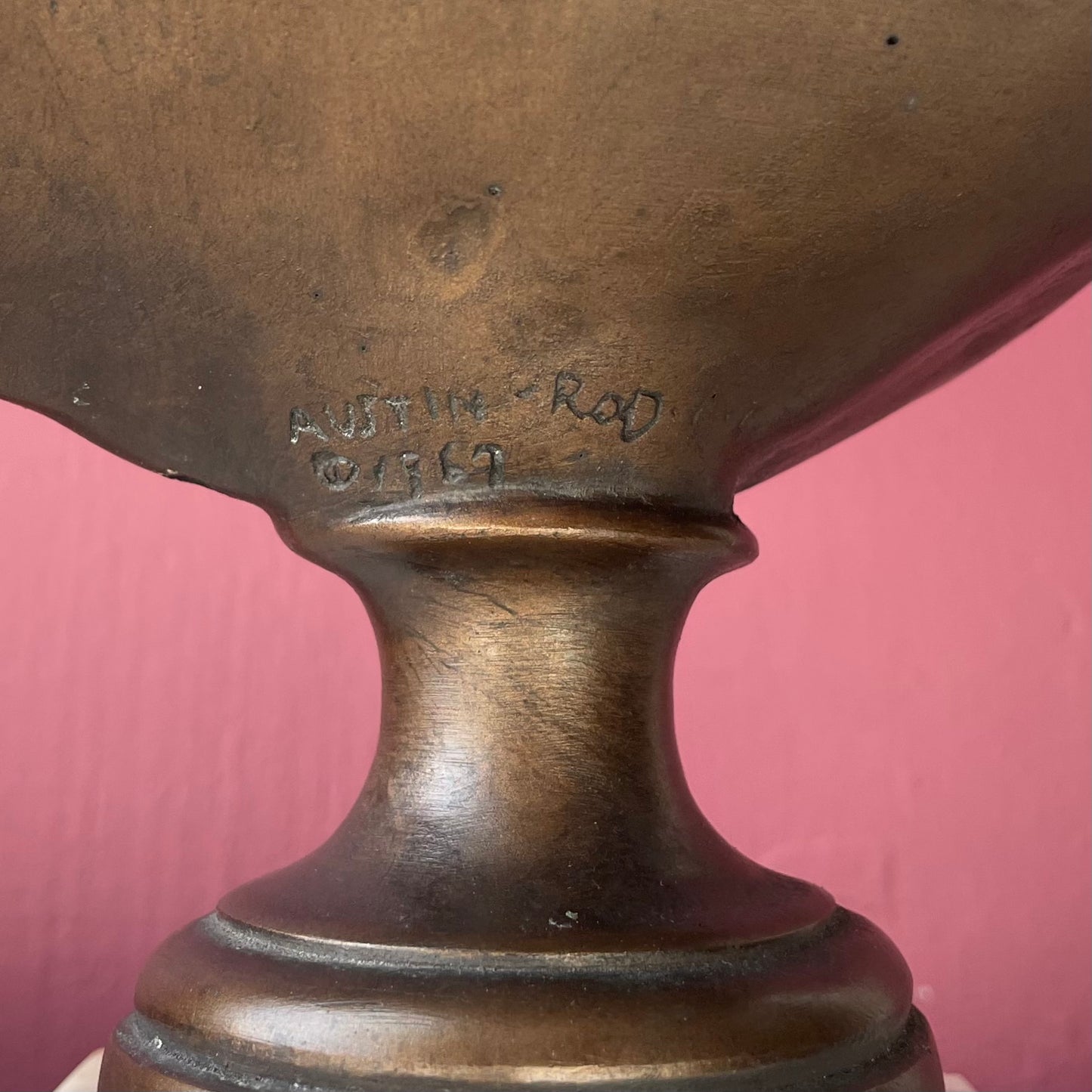 Le Baiser Donné Vintage Bust | Jean-Antoine Houdon | Austin Productions