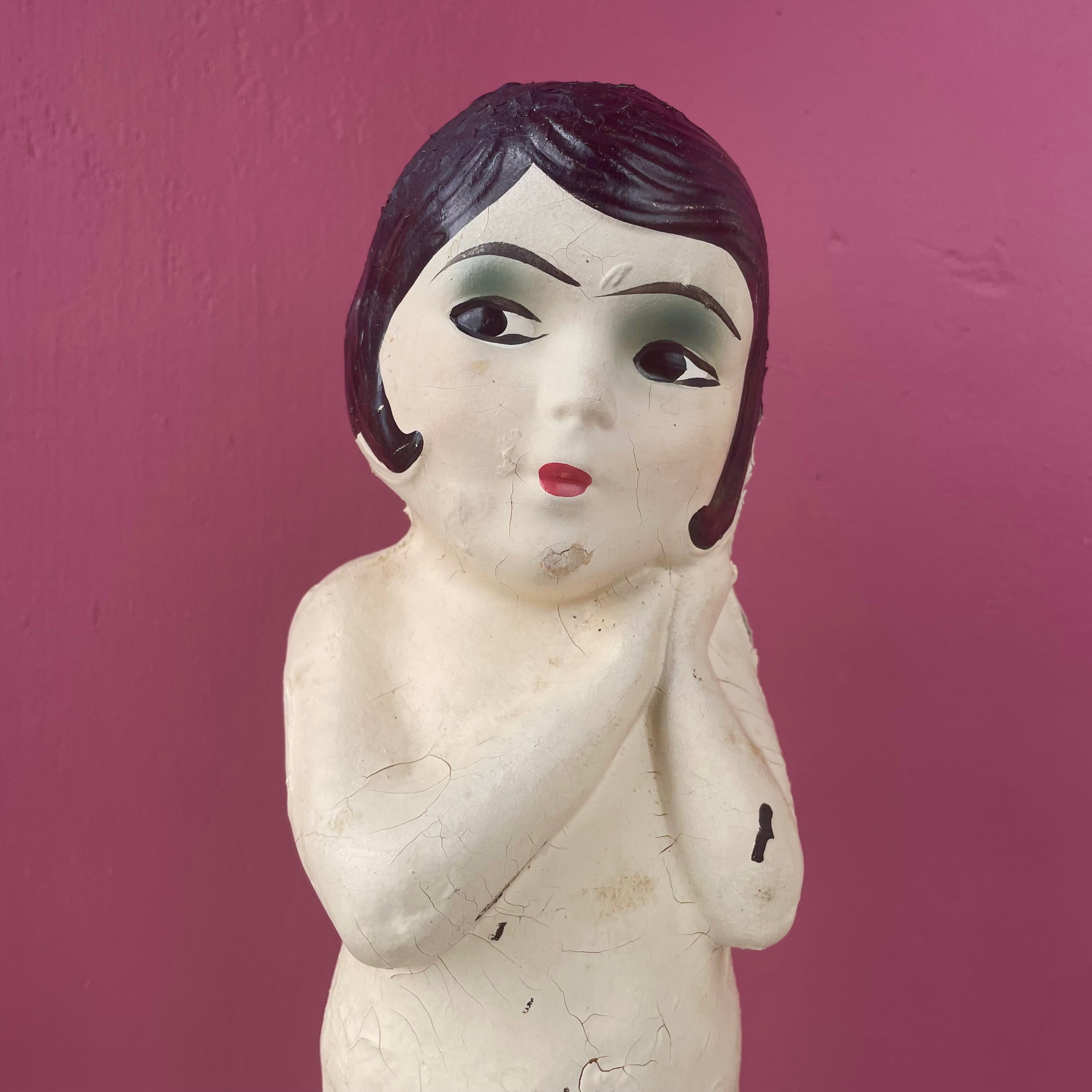 1920s Nude Girl Carnival Prize – Roses & Rue Antiques