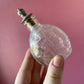 Antique Glass Holy Water Bottle