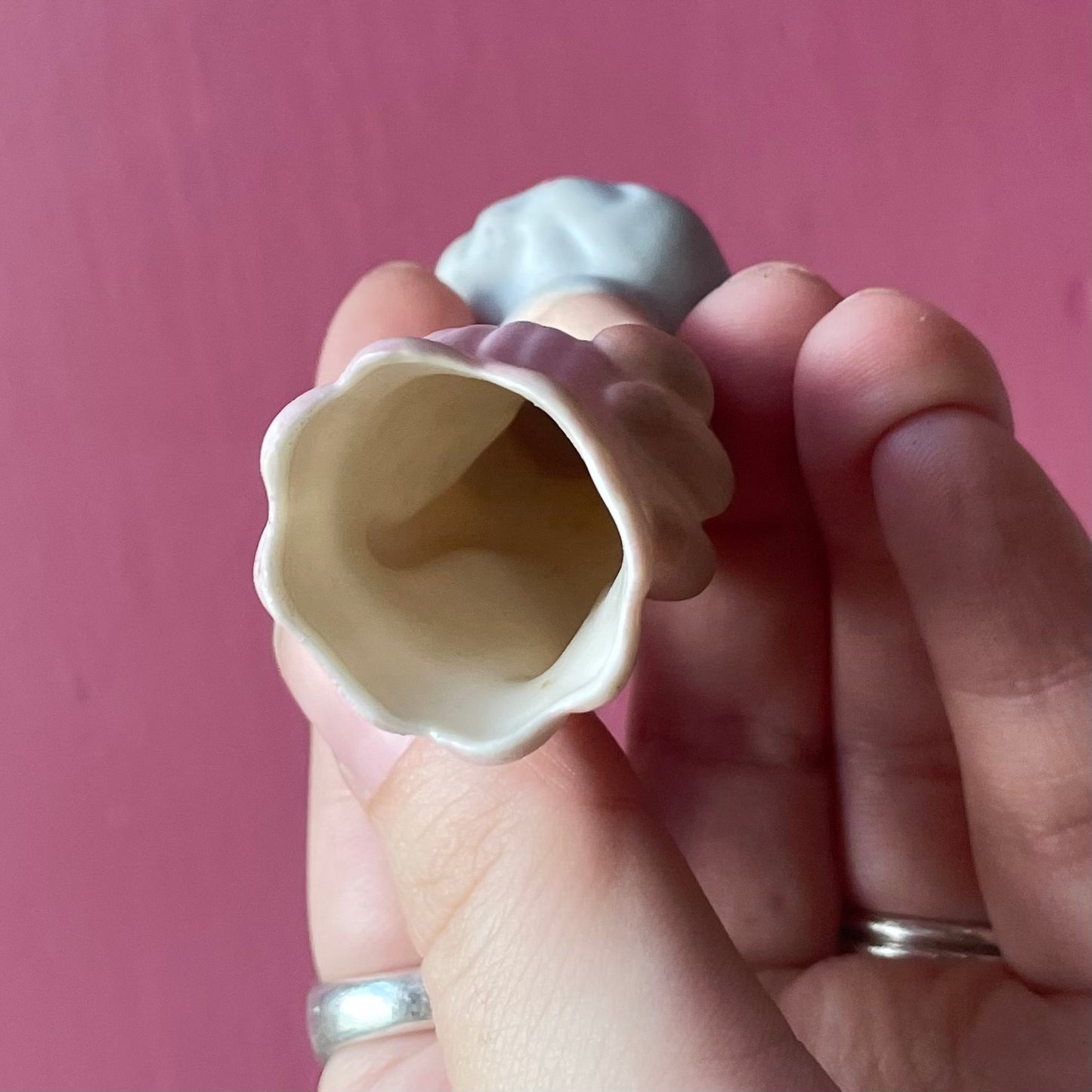 Miniature Vintage Hand Vase