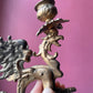 Antique Griffin Candeholder