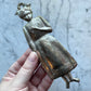 Antique Silver Ex Voto Girl