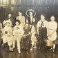 Antique School Play Cabinet Card
