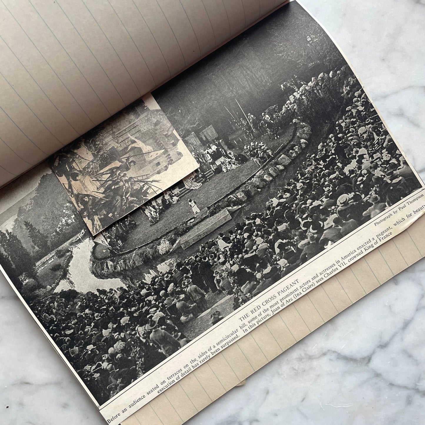 Antique Joan of Arc Scrapbook