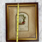 Victorian Punchwork Embroidered Memorial | Weeping Willow