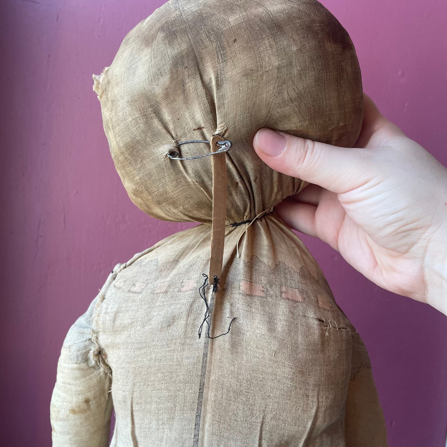 Antique Faceless Cloth Doll c. 1910
