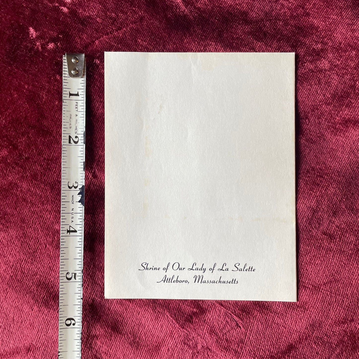 Vintage Funeral Cards | Our Lady of La Salette