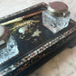Victorian Mother of Pearl Inlaid Desk Set
