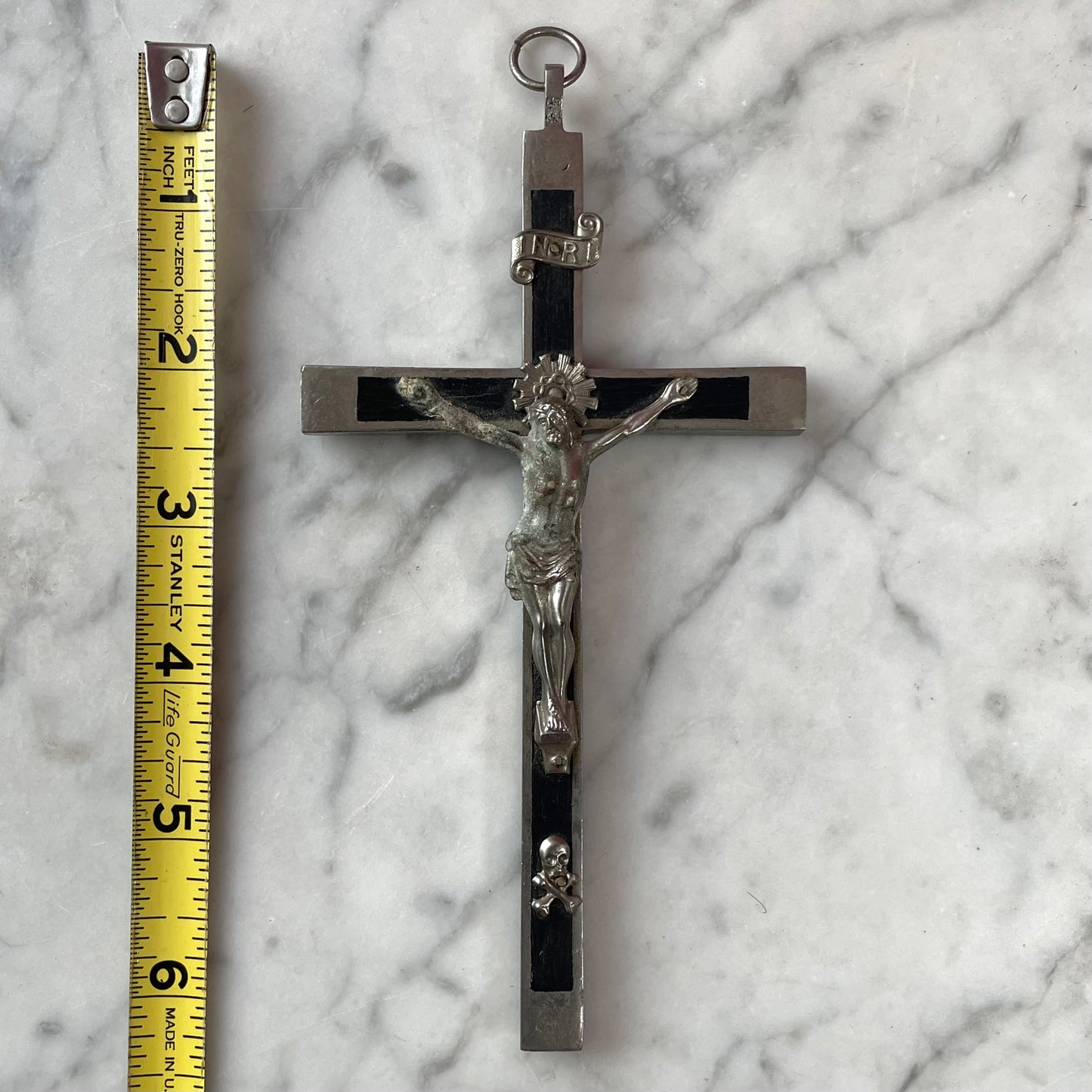 Antique Oversized Ebony Pectoral Cross