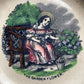 Antique Child’s Plate | The Garden Flower