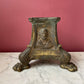 Antique Religious Metal Base