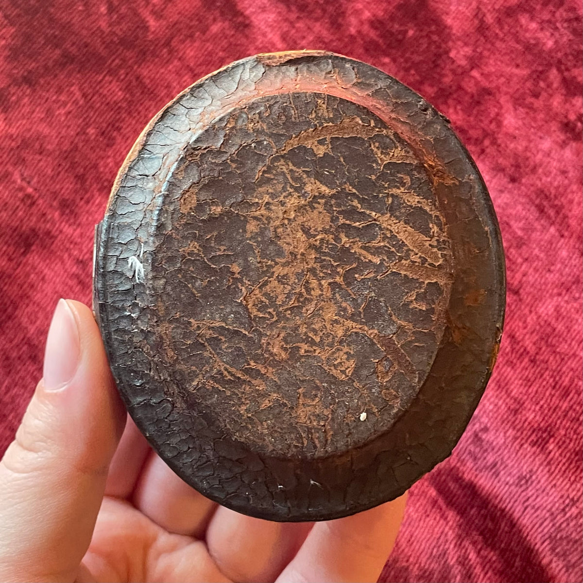 Victorian Hair Willow Memorial Palette Work