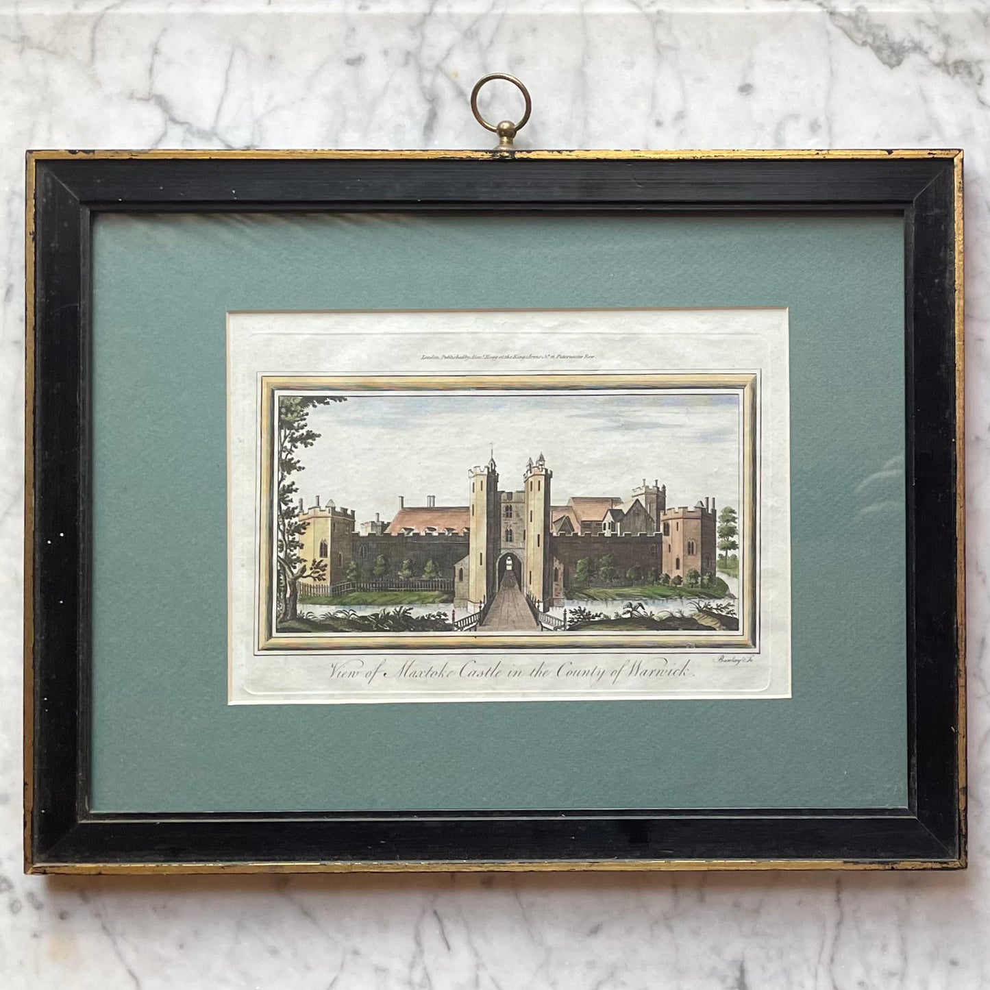 Maxtoke Castle in the County of Warwick | Alexander Hogg | 1780