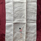 Vintage Risquée Appliquée Linen Hand Towel | 1950s-1960s