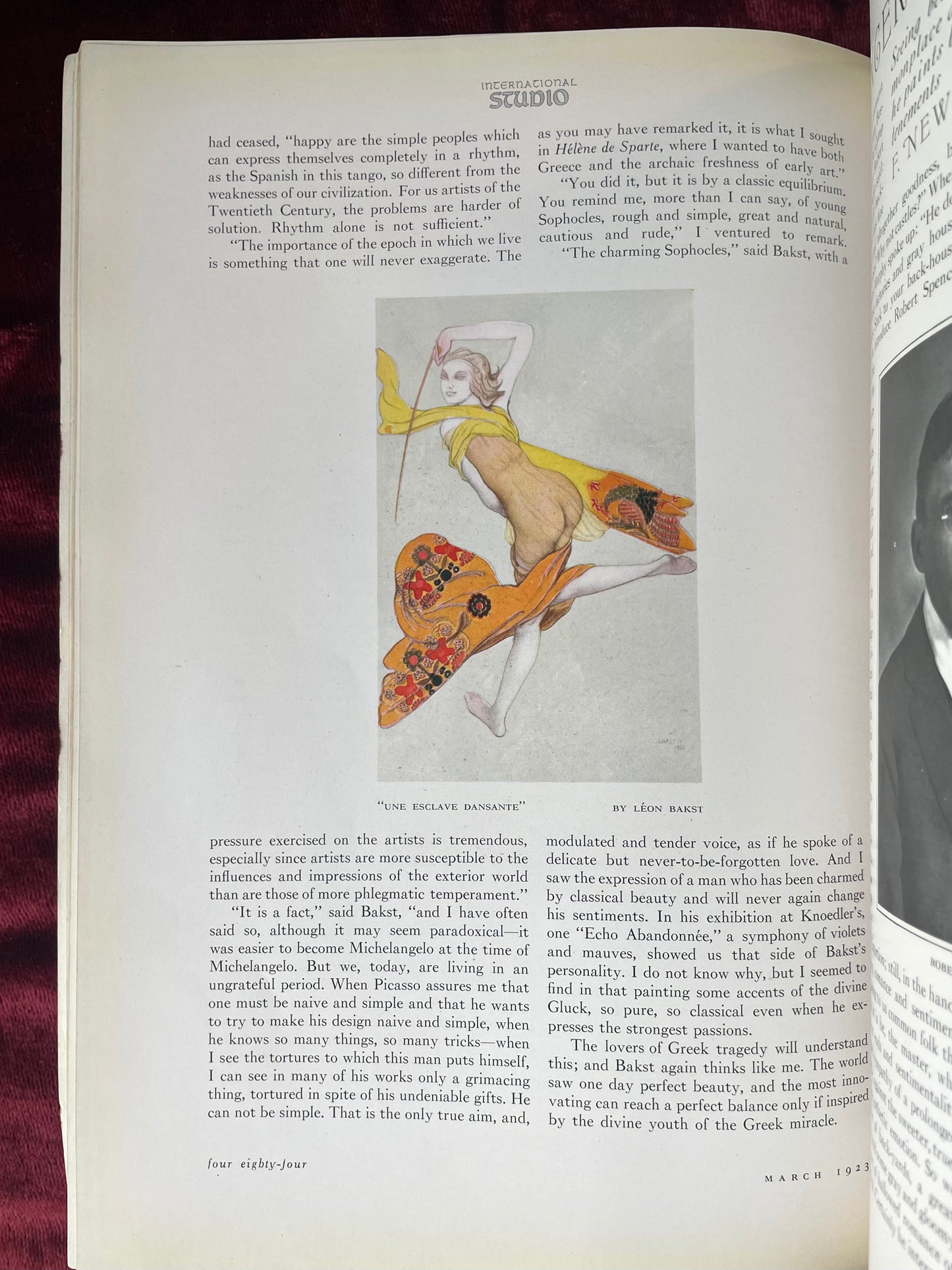 International Studio | Léon Bakst Issue | March 1923