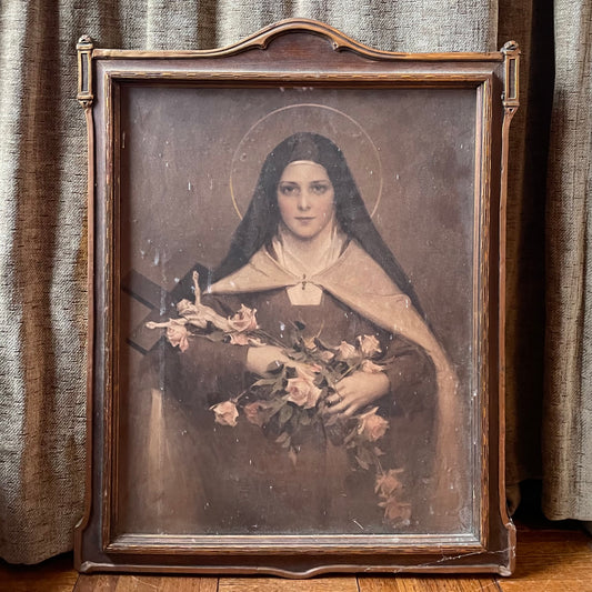 Saint Thérèse of Lisieux | Antique Print