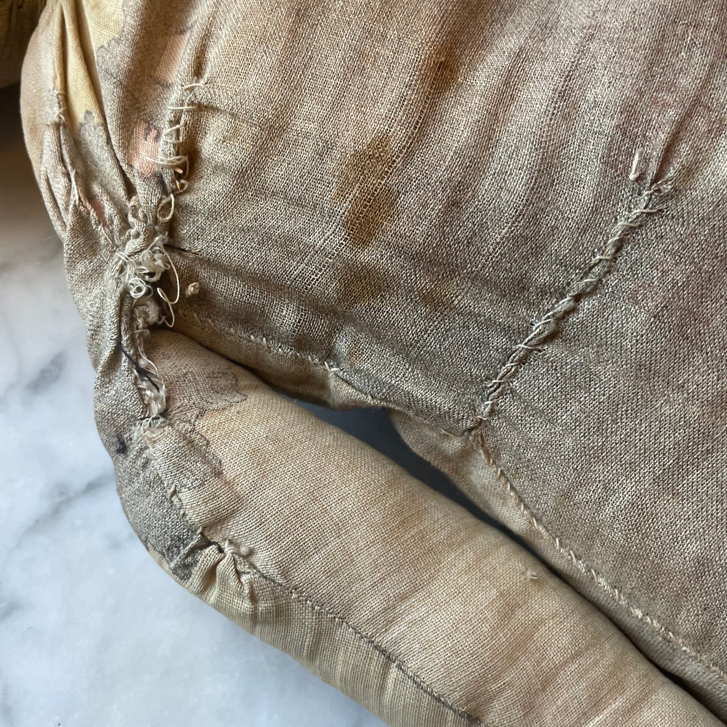 Antique Faceless Cloth Doll c. 1910