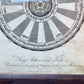 King Arthur’s Round Table | 1796 | Winchester Castle | Antique Engraving