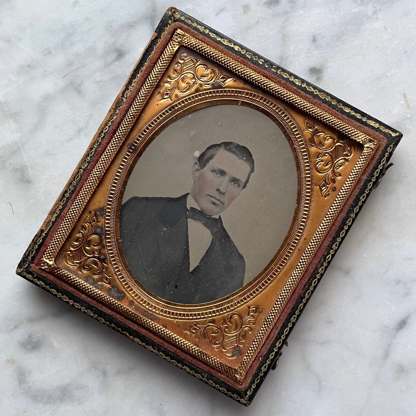 1/6 Plate Ambrotype of Man