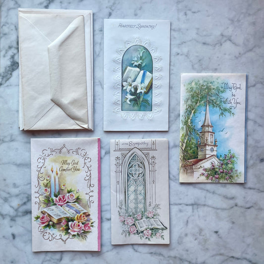 Vintage Sympathy Cards