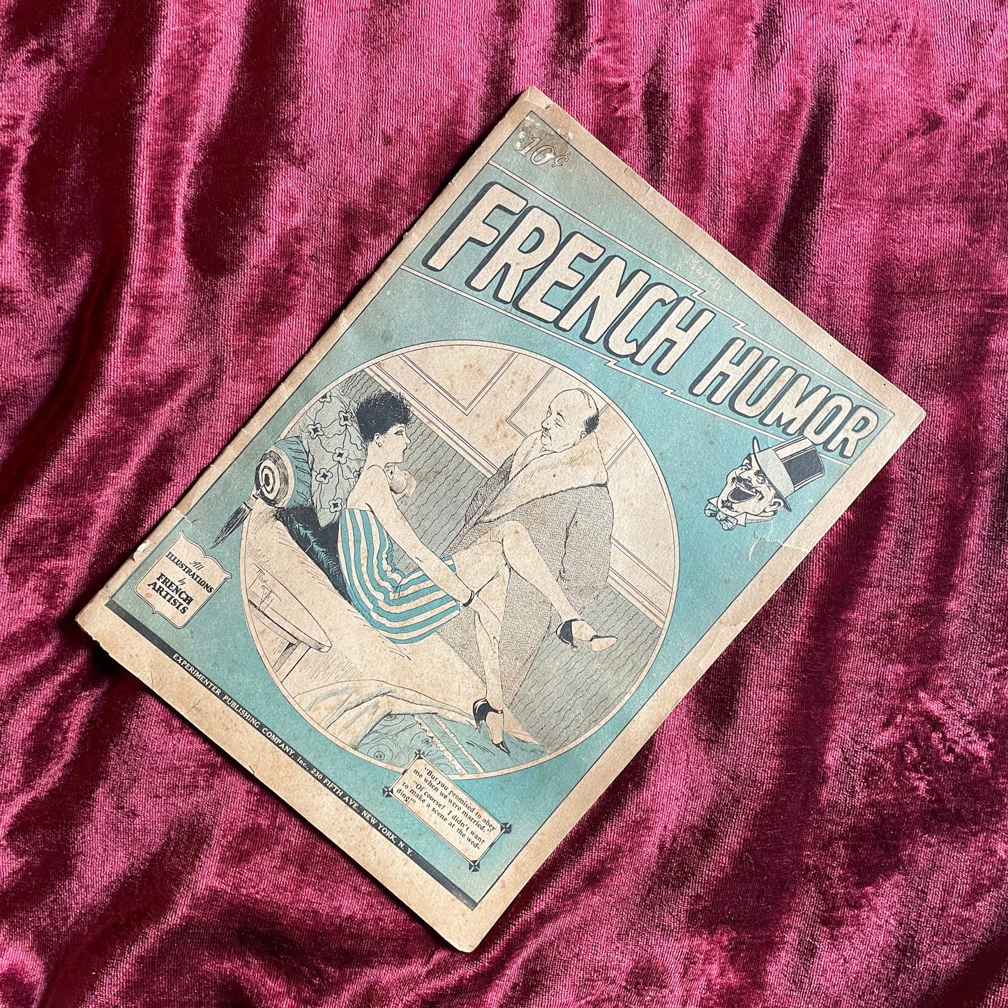 French Humor | March 3, 1928 | Risqué Flapper Cartoons