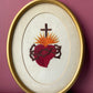 Antique Sacred Heart Embroidery