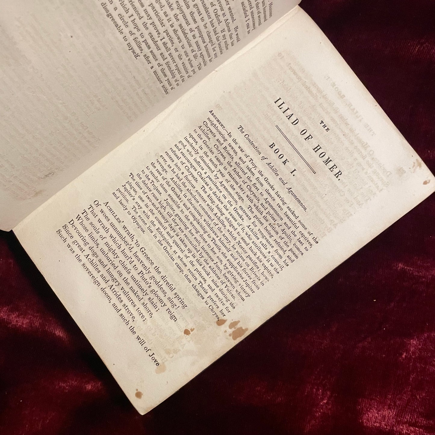 Homer’s Iliad translated by Alexander Pope | 1853