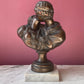 Le Baiser Donné Vintage Bust | Jean-Antoine Houdon | Austin Productions