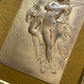 Cupid & Psyche | Vintage Plaque on Felt