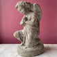 Antique Cemetery Praying Angel