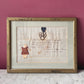 Victorian Friendship Keepsake with Hair & Paper Doll
