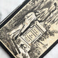 Antique Mourning Card, 1869