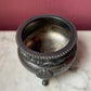 Antique Cauldron Shaped Salt Cellar