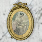 Victorian Girl in Miniature Frame