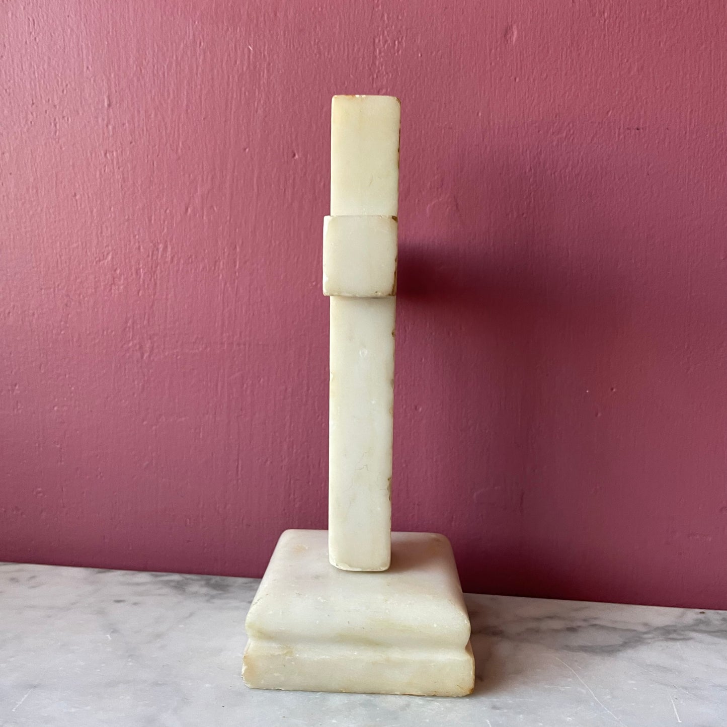 Antique Marble Cross