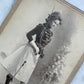 “Vassar Girl” in Fencing Costume Cabinet Card Photo