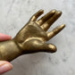 Antique Cast Iron Hand Paperweight