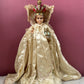 Vintage Infant of Prague Chalkware Statue
