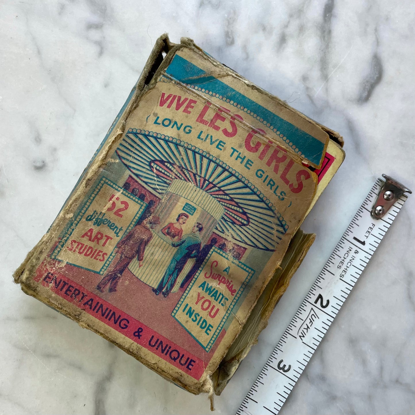 Vive Les Girls Vintage Nude Playing Cards