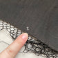 Antique Black Silk Shawl