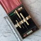 Victorian Sewing Box with Tools & Thread