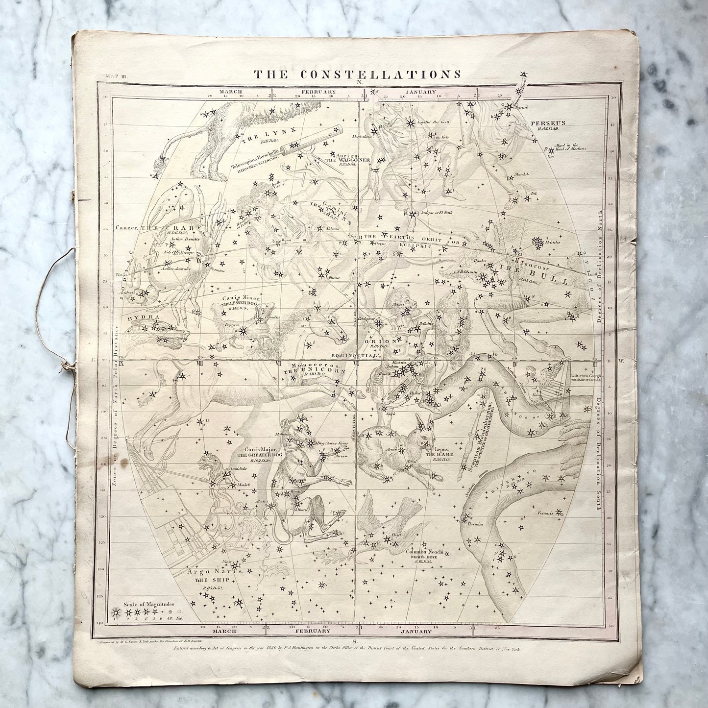 Atlas Designed to Illustrate Burritt’s Geography of the Heavens, 1856