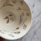 Fortune Telling Cup & Saucer 1940s