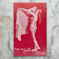 Vintage 1930s Pinup Girl Card