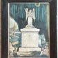 Victorian Memorial Print with Lock of Hair