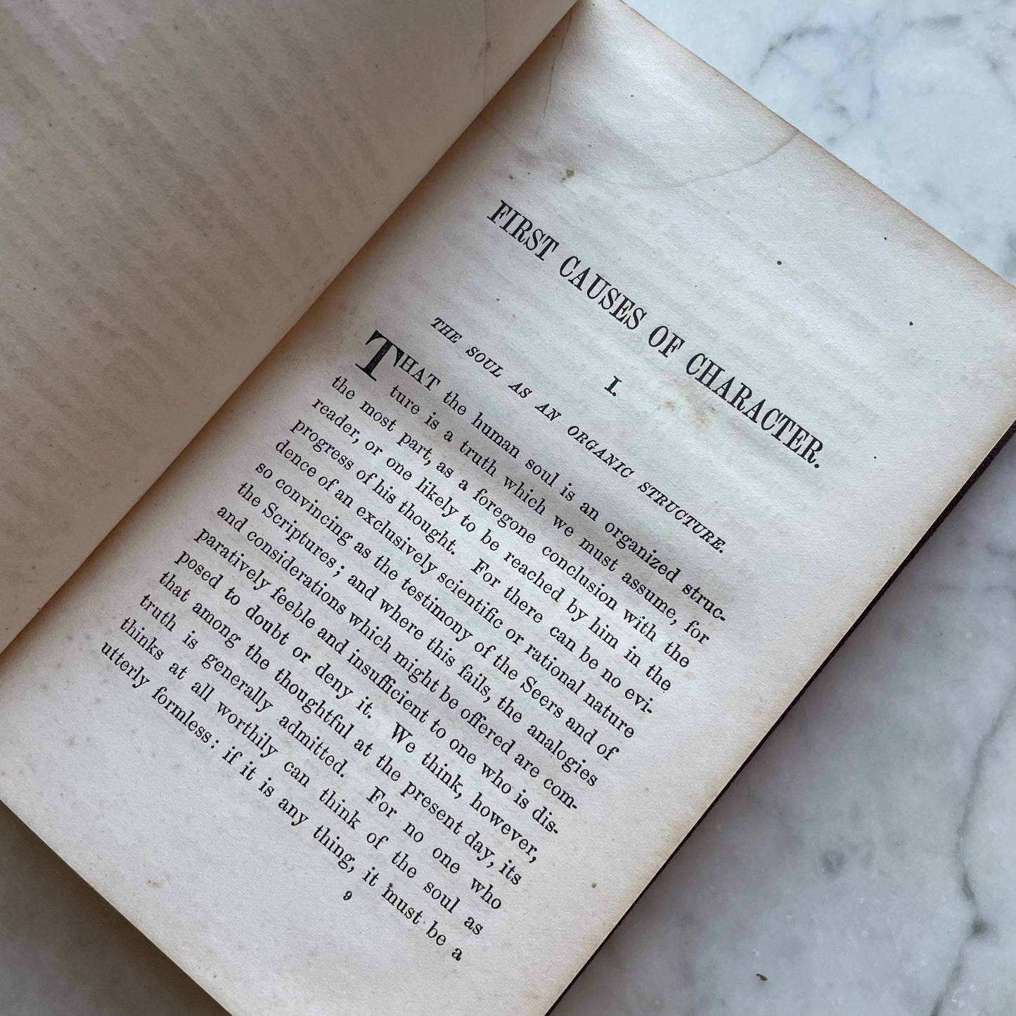 A View at the Foundations; or First Causes of Character by Woodbury M. Fernald