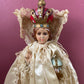 Vintage Infant of Prague Chalkware Statue